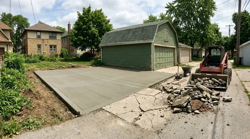 Concrete Removal & Replacement Milwaukee